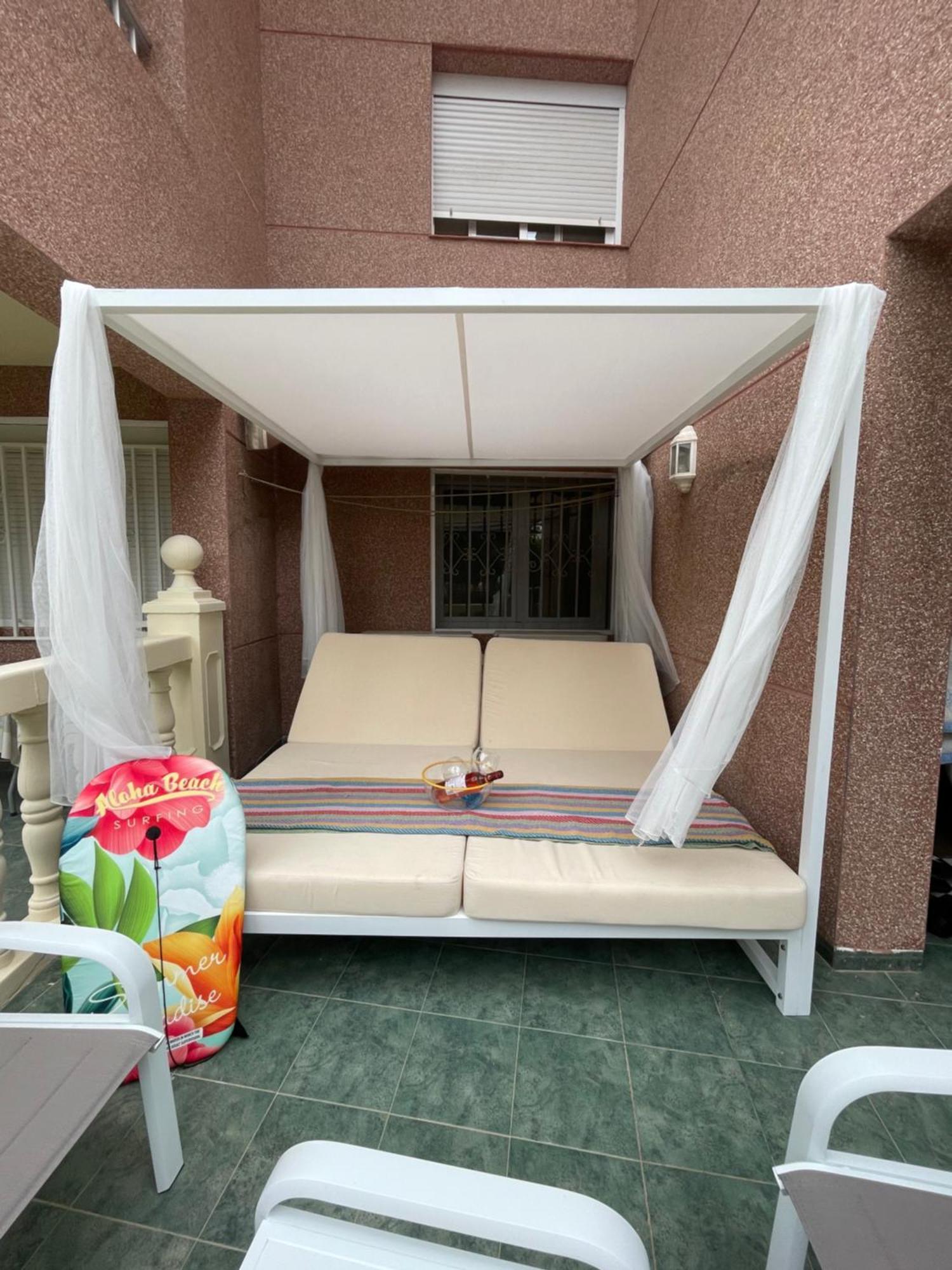 Super Terrace Levante Front Line Apartment Los Ranchos Self Check-In, Free Parking เบนิดอร์ม ภายนอก รูปภาพ