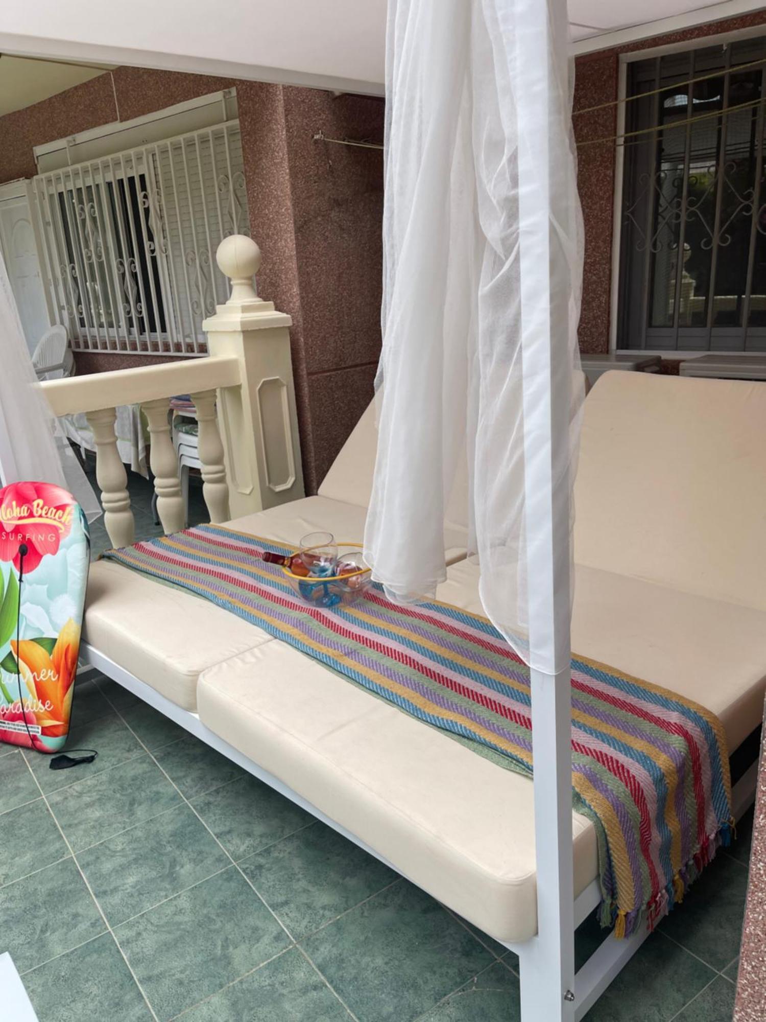 Super Terrace Levante Front Line Apartment Los Ranchos Self Check-In, Free Parking เบนิดอร์ม ภายนอก รูปภาพ
