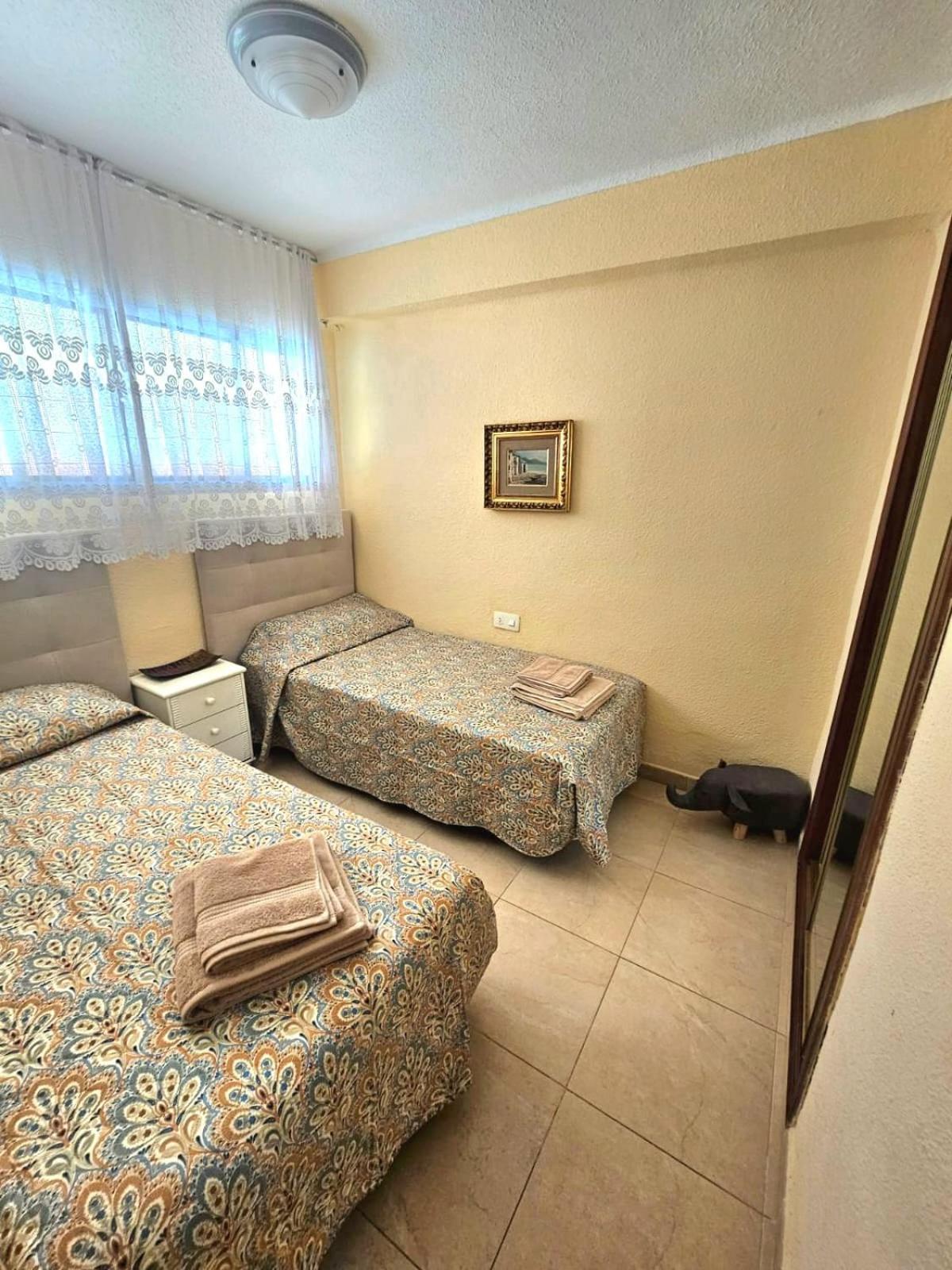 Super Terrace Levante Front Line Apartment Los Ranchos Self Check-In, Free Parking เบนิดอร์ม ภายนอก รูปภาพ